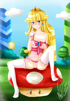 Princess_Peach Super_Mario_Bros // 900x1295 // 215.3KB // jpg