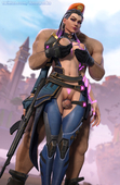 3D Apex_Legends Blender Reyna dzooworks // 2500x3840 // 8.9MB // png