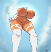 Animated Darkstalkers Felicia StaryKrow // 1294x1312 // 6.9MB // gif