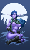 Night_Elf RecklessArts World_of_Warcraft // 788x1312 // 557.9KB // png