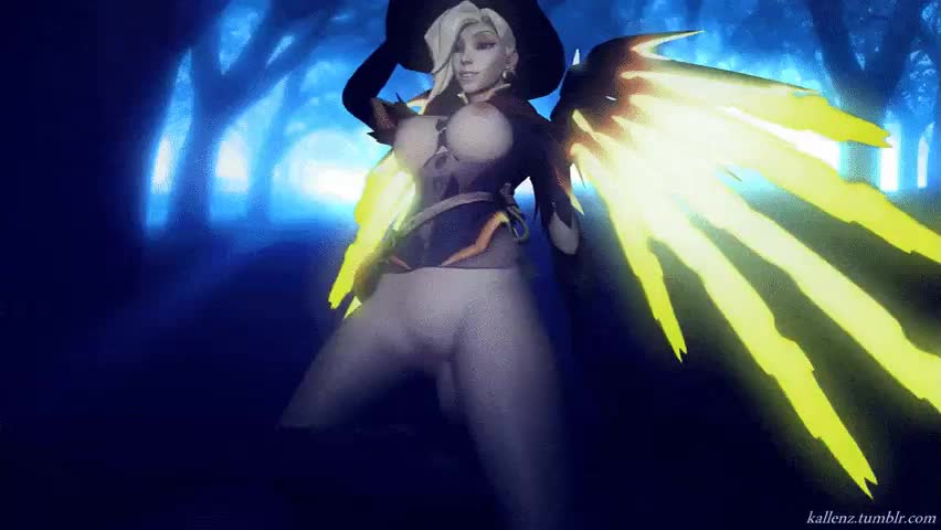 3D Animated Mercy Overwatch kallenz // 852x480 // 753.1KB // webm