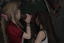 3D Aeris_Gainsborough Animated Barret_Wallace Final_Fantasy_(series) Final_Fantasy_VII_Remake Sound Tifa_Lockhart teehee7990 // 1080x720, 5.3s // 1019.2KB // mp4