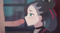 Animated Marnie_(Pokemon) Pokemon Pokemon_Sword_and_Shield Sound // 960x540 // 15.1MB // webm