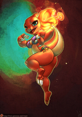 Charmeleon_(Pokemon)‎ Pokemon atryl // 840x1200 // 1.1MB // png