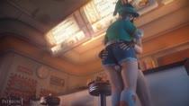 3D Animated Autodesk_Maya Mei-Ling_Zhou Overwatch Sound VG_Erotica audiodude // 960x540 // 6.9MB // webm