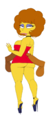 Legoman Maude_Flanders The_Simpsons // 937x2062 // 279.5KB // png