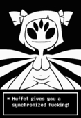 Animated Muffet Undertale // 625x906 // 629.1KB // gif