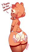 Animated Bidoof_(Pokemon) Pokemon diives // 1000x1600 // 956.8KB // gif