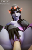 3D Blender Overwatch Widowmaker Xordel // 900x1400 // 1003.2KB // png