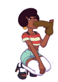 Jenny_Pizza Steven_Universe // 704x1000 // 313.1KB // png