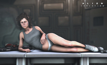 3D Alien_isolation Ellen_Ripley Froggy Source_Filmmaker sigourney_weaver // 4724x2862 // 4.6MB // jpg