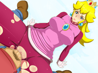 Kibazoku Mario Princess_Peach Super_Mario_Bros // 800x600 // 317.5KB // png
