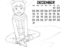 Calendar Ikki Incognitymous The_Legend_of_Korra // 990x765 // 227.5KB // png