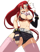 Gurren_Lagann Yoko_Littner // 842x1100 // 178.3KB // jpg