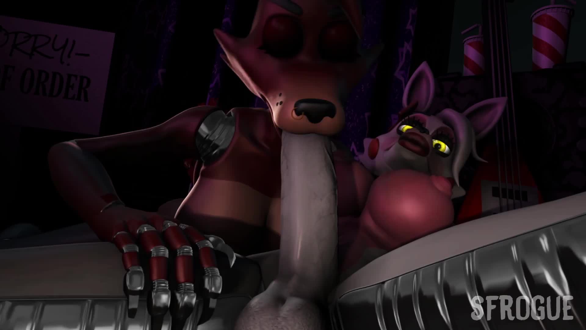 3D Animated Five_Nights_at_Freddy's Foxy_(Five_Nights_at_Freddy's) Mangle_(Five_Nights_at_Freddy's) Rule_63 Source_Filmmaker // 1920x1080 // 1.7MB // webm