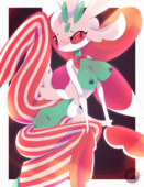 Lurantis_(Pokemon) Pokemon // 850x1100 // 688.5KB // png