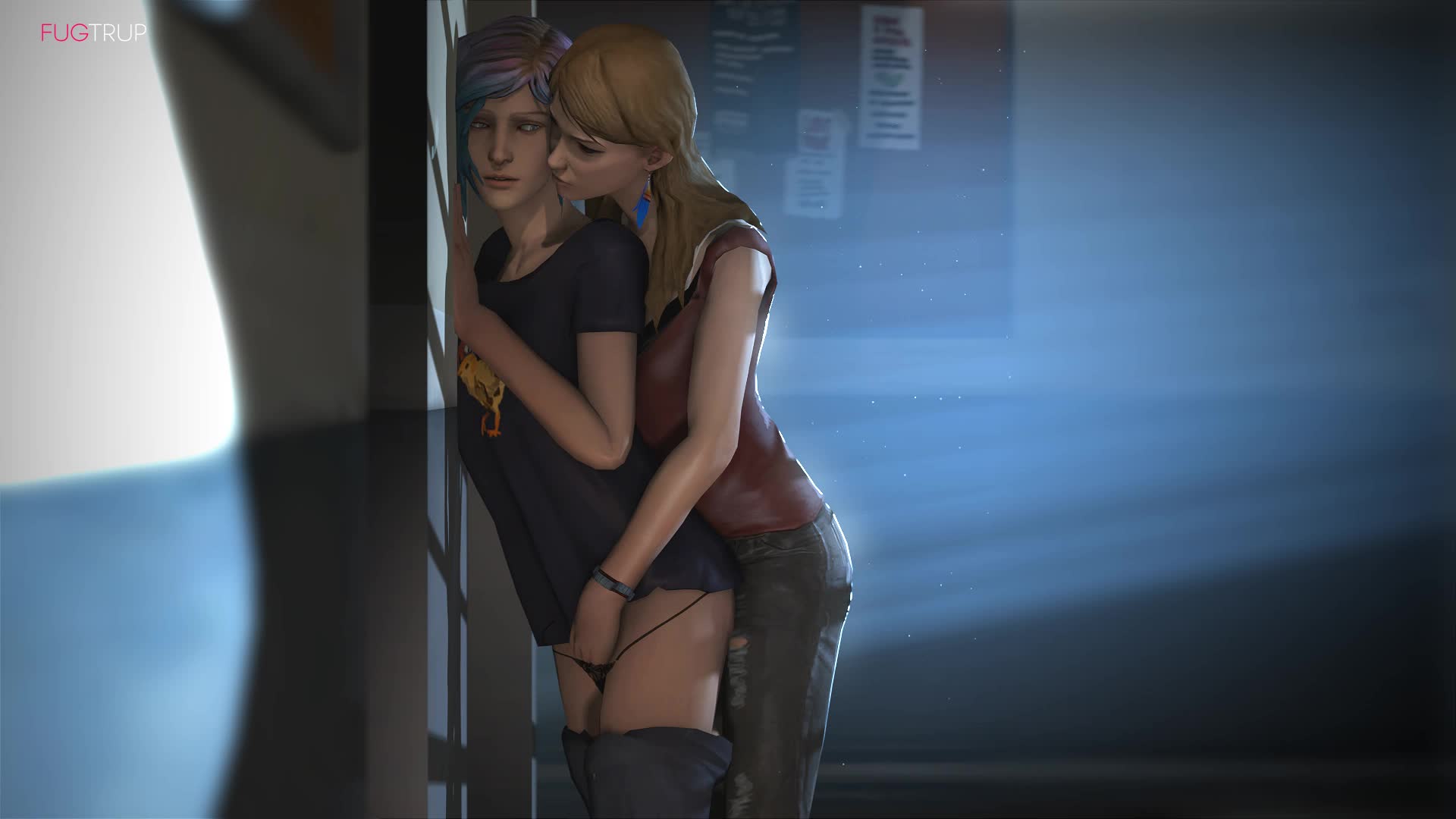 3D Animated Chloe_Price Fugtrup Life_is_Strange Rachel_Amber Source_Filmmaker // 1920x1080 // 3.0MB // webm