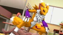 3D Animated DevilsCry Digimon Renamon Source_Filmmaker // 1280x720 // 428.7KB // webm