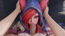 3D Blender Haadxee League_of_Legends Xayah // 3840x2160 // 395.4KB // jpg