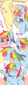 Fluttershy My_Little_Pony_Friendship_Is_Magic Rainbow_Dash Rarity // 640x1920 // 809.9KB // png