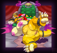 Bowser Rule_63 Super_Mario_Bros // 1200x1102 // 866.0KB // png