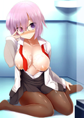 FateGrand_Order Fate_Stay_Night Mash_Kyrielight Shielder // 600x840 // 303.2KB // jpg