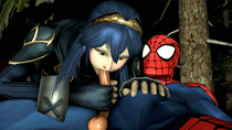 Crossover Fire_Emblem Fire_Emblem_Awakening Lucina Marvel Peter_Parker Spider-Man Spider-Man_(Series) Super_Smash_Bros. cowman // 1920x1080 // 1.6MB // jpg