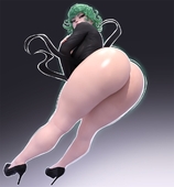 3D Blender One_Punch_Man Popogori Tatsumaki // 973x1050 // 75.2KB // jpg