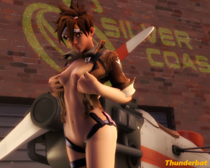 3D Overwatch Source_Filmmaker Thunderbat Tracer // 1280x1026 // 1.4MB // png