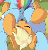 Applejack Honeybawl My_Little_Pony_Friendship_Is_Magic Rainbow_Dash // 1940x2000 // 1.5MB // png