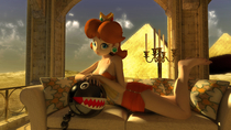 3D DarklordIIID Princess_Daisy Super_Mario_Bros // 5120x2880 // 3.3MB // jpg