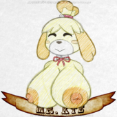 Animal_Crossing Isabelle // 1000x1000 // 1.4MB // png