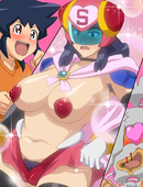 Danball_Senki_Wars Haruka_Oozora Hiro_Oozora // 915x1200 // 598.7KB // jpg