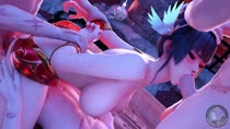 3D Animated Blender Dead_or_Alive Maiden-masher Nyotengu Nyotengu_(Dead_or_Alive) Sound // 1280x720 // 26.4MB // webm