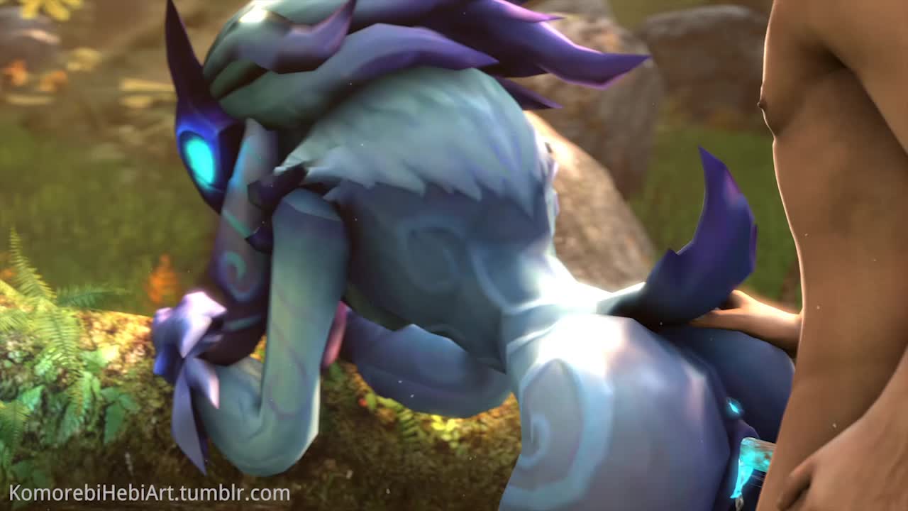 3D Animated Kindred League_of_Legends Sound Source_Filmmaker komorebihebiart // 1280x720 // 9.9MB // webm