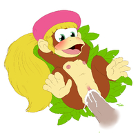 Bluelimelight Dixie_Kong Donkey_Kong_(Game) // 1280x1280 // 408.4KB // png