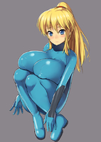 Metroid Samus_Aran nagase_haruhito // 627x885 // 187.7KB // jpg