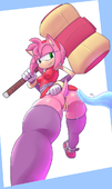 Adventures_of_Sonic_the_Hedgehog Amy_Rose r-fenrir // 628x1056 // 352.2KB // png