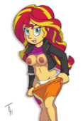 My_Little_Pony_Friendship_Is_Magic Sunset_Shimmer TheOtherHalf // 650x942 // 282.6KB // png