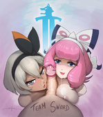 Bea_(Pokemon) Klara_(Pokemon) Pokemon Pokemon_Sword_and_Shield // 1200x1367 // 160.6KB // jpg