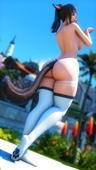 3D Final_Fantasy_(series) Final_Fantasy_XIV LaLover Miqo'te // 1080x1920 // 190.9KB // jpg