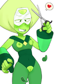 Peridot Steven_Universe gnome-no // 537x758 // 205.1KB // png