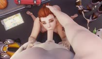 3D Animated Blender Brigitte_Lindholm Overwatch Sound bewyx // 1280x754 // 9.8MB // webm