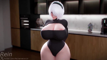 3D Android_2B Animated Blender Nier Nier_Automata Reinamation3d // 1280x720, 51.2s // 3.8MB // mp4