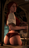 3D Bea_(The_Witcher) Bomyman The_Witcher_3:_Wild_Hunt // 2160x3532 // 5.1MB // jpg