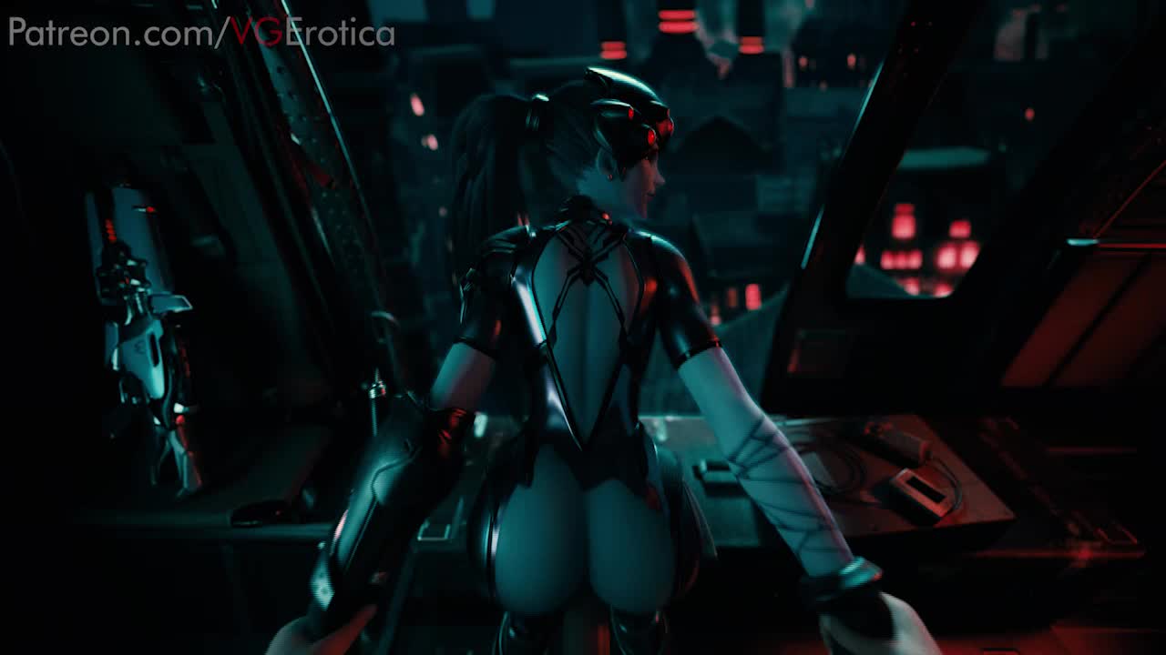 3D Animated Blender Overwatch Sound VG_Erotica Widowmaker // 1280x720 // 1.7MB // webm