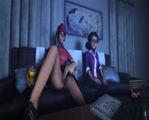 3D Animated Miss_Pauling Scout Source_Filmmaker Team_Fortress_2 femscout // 1280x720 // 1.2MB // webm