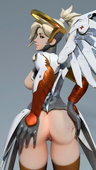 3D Blender Mercy Overwatch // 1080x1920 // 942.4KB // jpg