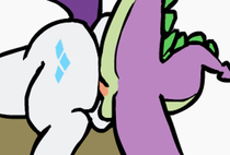 Animated My_Little_Pony_Friendship_Is_Magic Rarity Spike_(MLP) ponchuzn // 400x270 // 113.2KB // gif