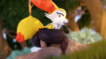 3D Animated Braixen_(Pokemon) Pokemon Sound Source_Filmmaker adriandustred // 1280x720, 19.6s // 14.7MB // webm